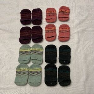 Bombas Toddler Marl Gripper Ankle Socks 8-Pack Size L 5T-7.5T Multi
